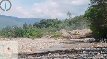 Pengambilan Galian C Ilegal PT Pelita Nusa di Gayo Lues Diduga Kebal Hukum