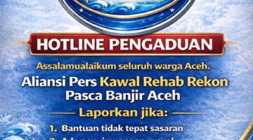 Aliansi Pers Akan Kawal Rehab Rekon Pasca Banjir Aceh, Sediakan Layanan Keluhan